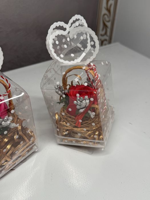 Martisoare flori sapun