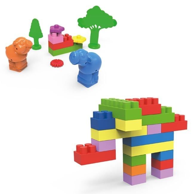 Детски конструктор-100 части/строителен комплект