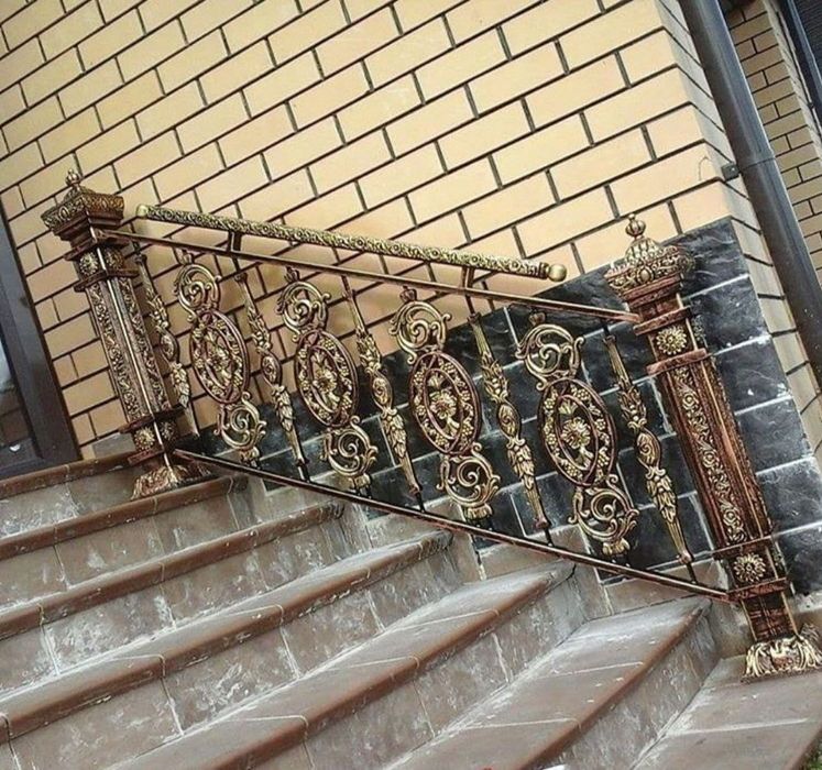 Ворота, решётки, навес, ограждения, козырёк, перила