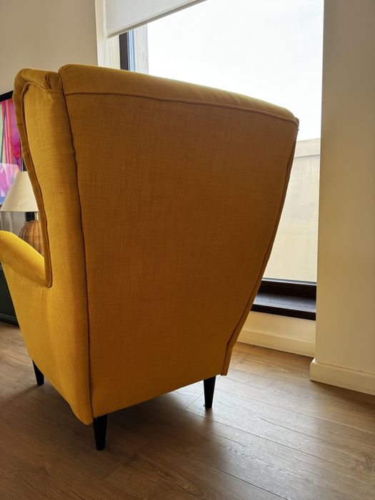 Fotoliu Ikea galben mustar