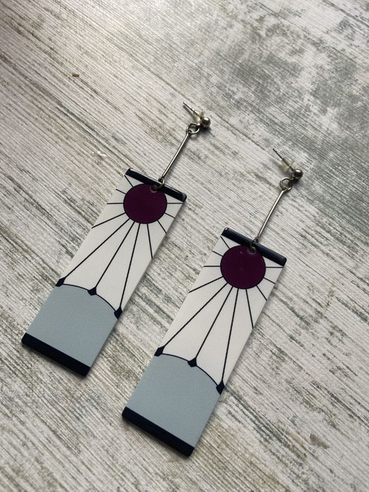 Сережки большие