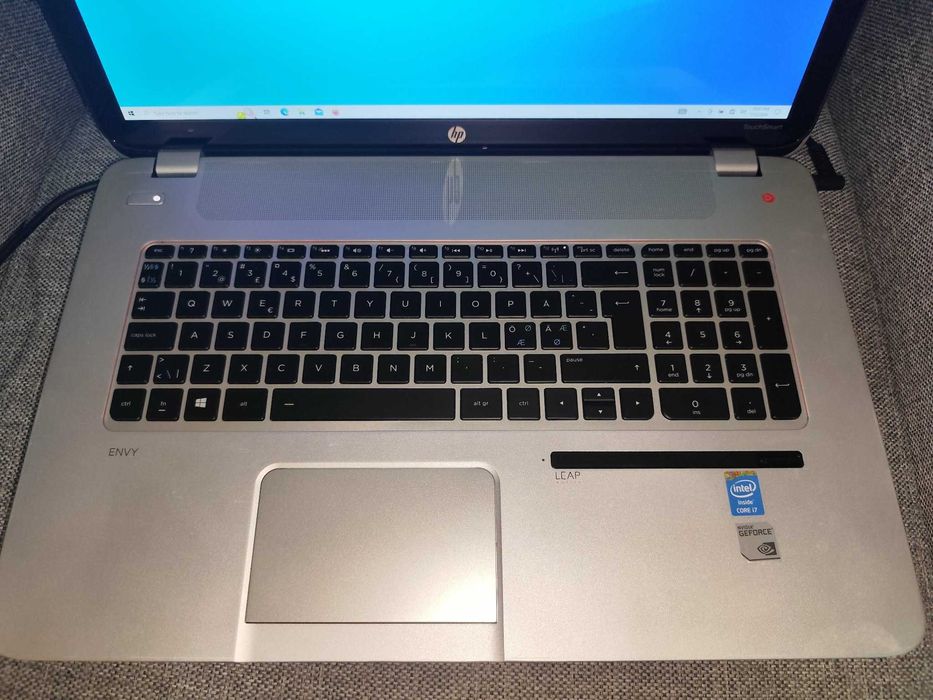 Laptop HP Envy 17, I7, 16Gb Ram, ssd256+750Gb Hdd, touchscreen, pv ded