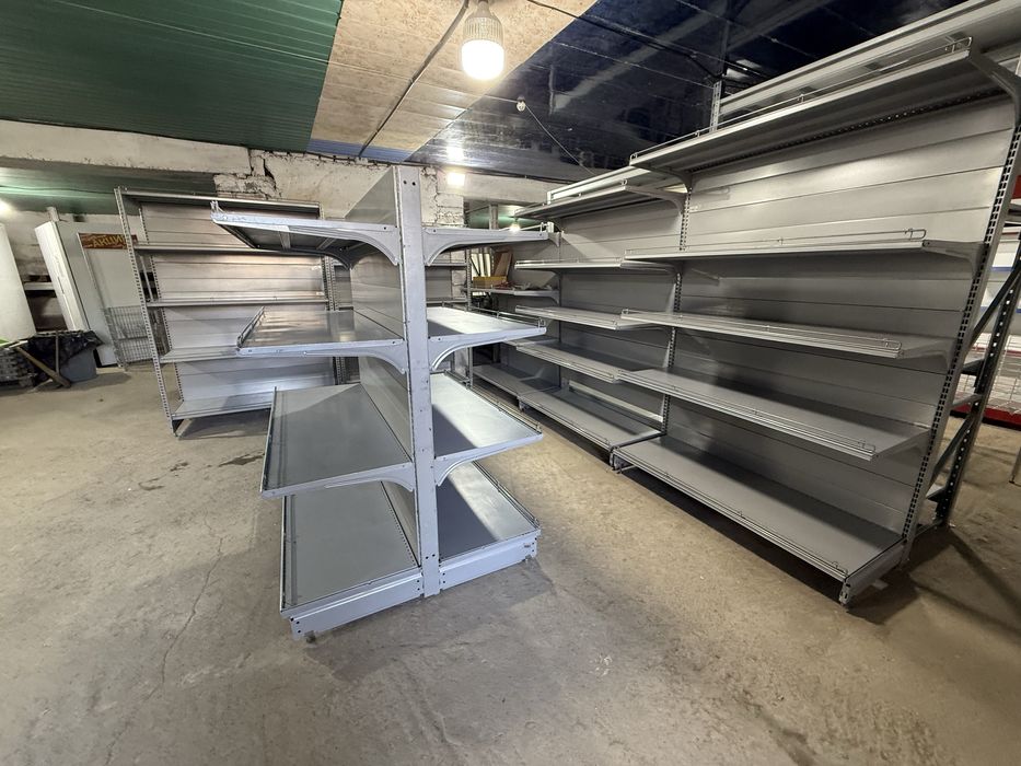 Стеллажи торговые б/у