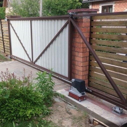 Ворота откатные в Рассрочку