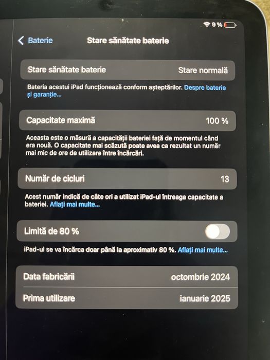 Ipad Air 11(M2) cu husa si Apple Pencil Pro