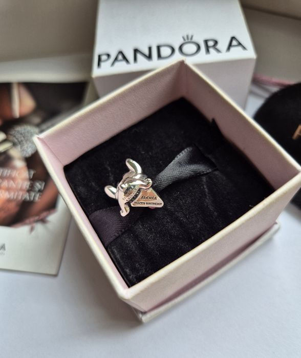 Cercei Stitch din argint  cu stanta S925 ALE