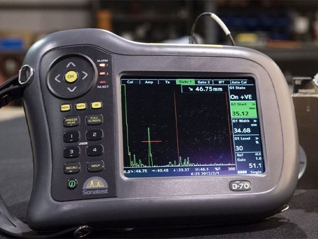 Дефектоскоп за дефектни заварки  Sonatest d70