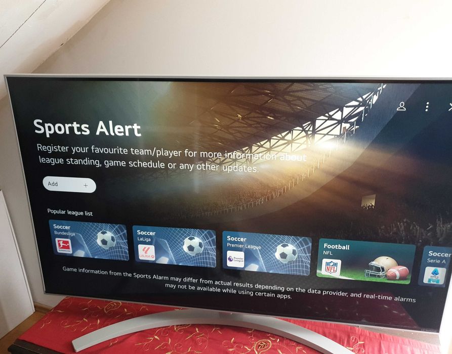 LG Smart Tv 43 inch 4k