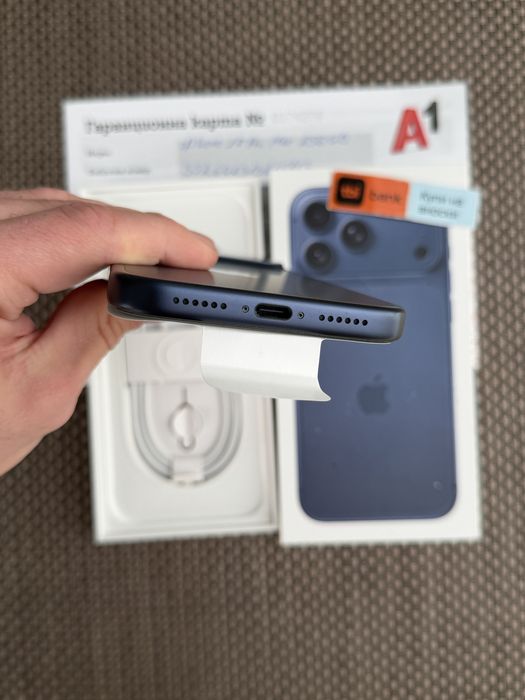 НОВ!*46€/м iPhone 17 Pro Max*Blue айфон 17 про макс