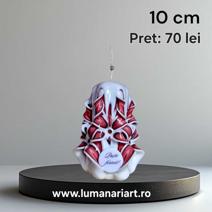 Lumanari sculptate manual – decorative, cadou, eveniment