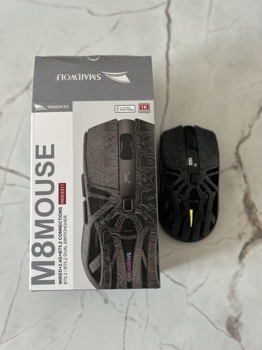 Игровая мышь Smailwolf M8-трёхрежимная мышь с дисплеем
