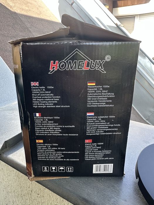 Нова HOMELUX YQ-821 електрическа кана
