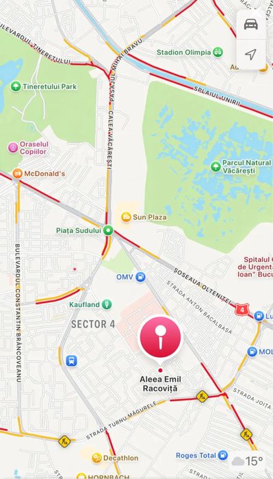 Proprietar inchiriez apartament 2 camere renovat complet ,prima chirie