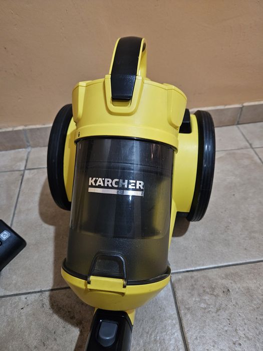 Пылесос в рабочем состоянии