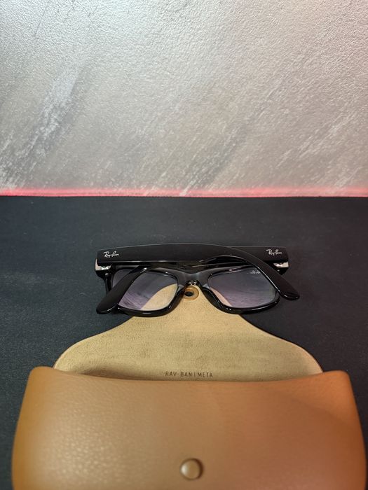 Ray-Ban Meta – Negru, lentile transparente – Ca noi