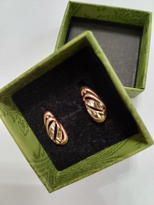 Серьги в виде танцующей балерины