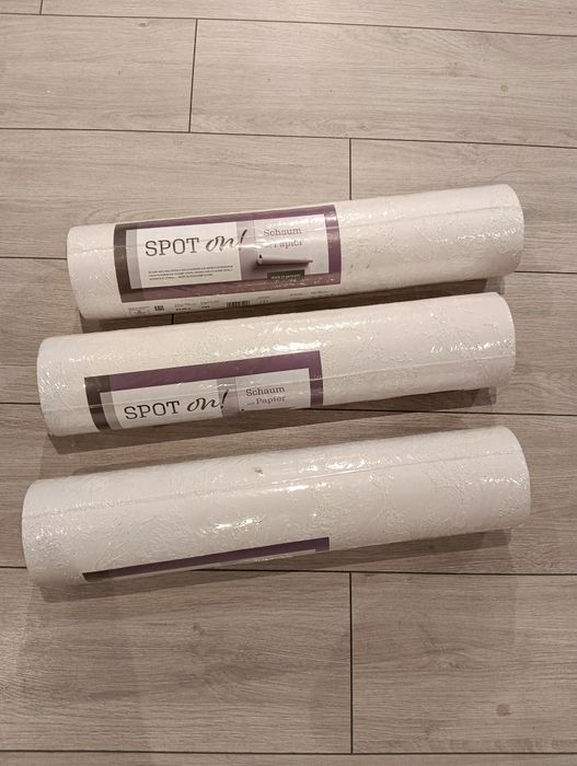 Tapet decorativ alb