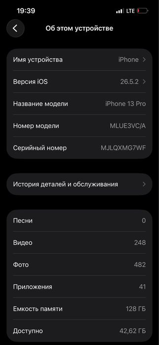 Iphone 13 pro 128 gb