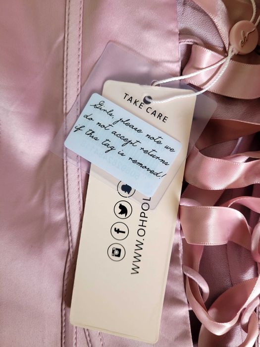 Rochie roz pudra Oh Polly