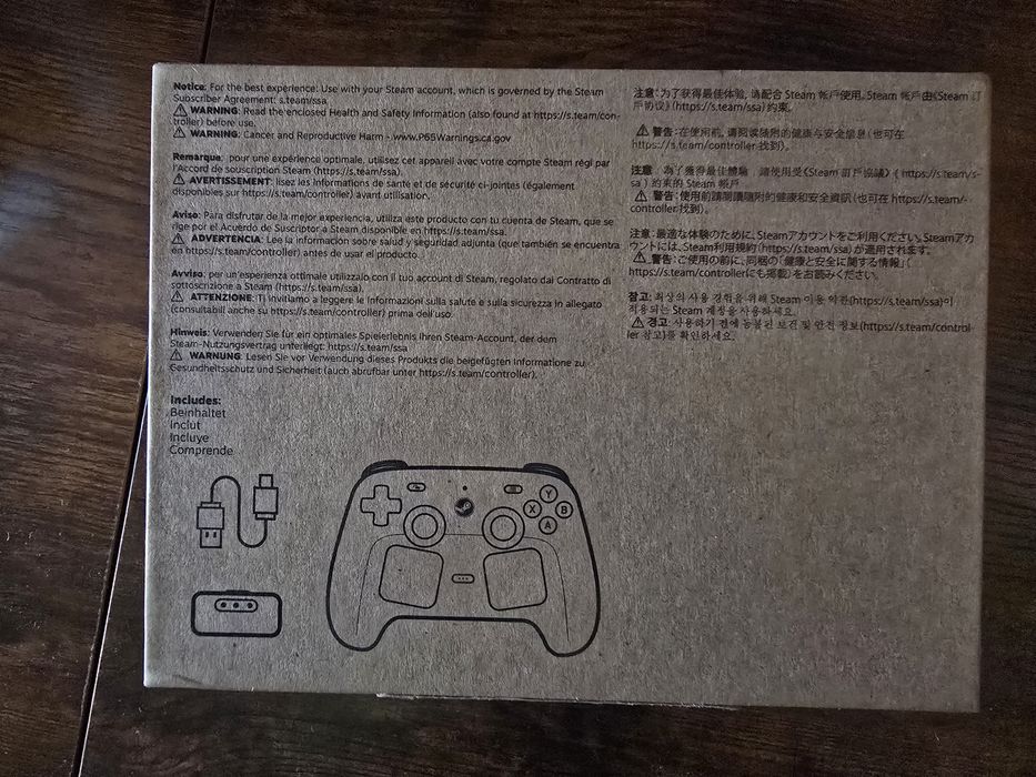 Steam controller 2026 Nou, Sigilat