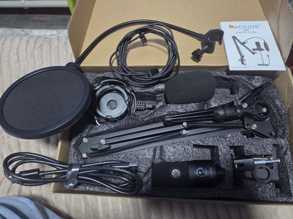 Игровой, студийный микрофон для стримов