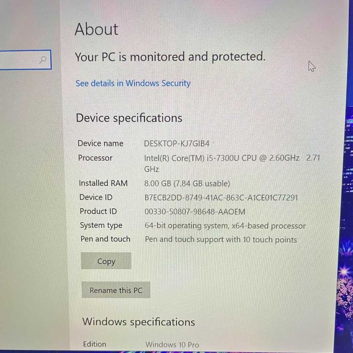 ThinkPad YOGA 370 Lenovo - 13.3''FHD Touchscreen, i5-7300u, 8GB RAM