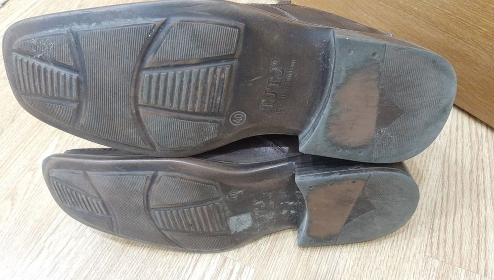 Ботинки, туфли мужские, кожаные