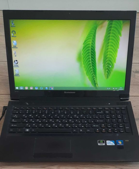 Notebook Lenovo V570C в рабочем состоянии