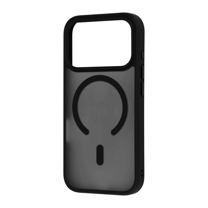 Husa MagSafe Neagra - Spate Mat Fumuriu - iPhone 17 Pro Max