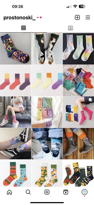 Инстаграм: prostonoski_   Креативные носки