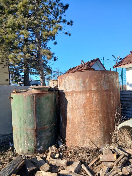 Bazin metalic/rezervor motorina