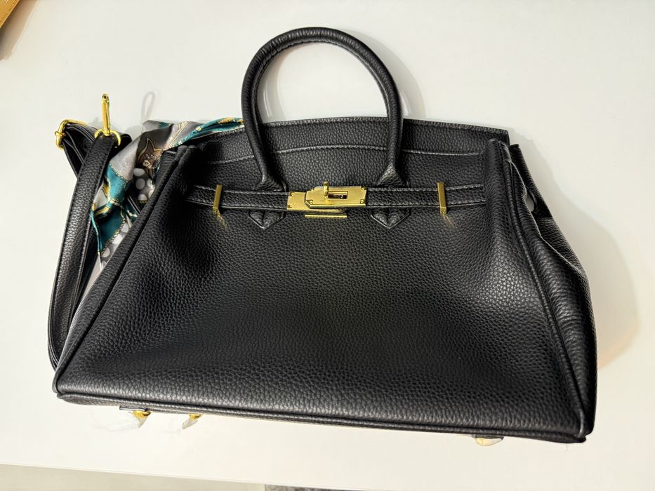 Geanta din piele HERME Birkin noua + accesorii