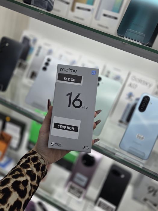 Humor GSM oferă spre vânzare / Realme 16 Pro / 512 GB / Purple / Nou Sigilat / Garanție 24 luni / Rate