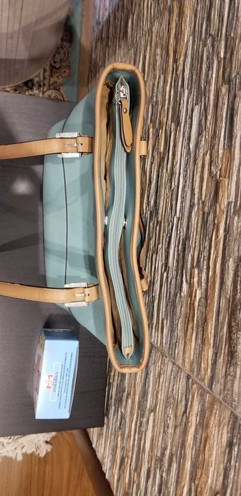 Сумочка женская голубая