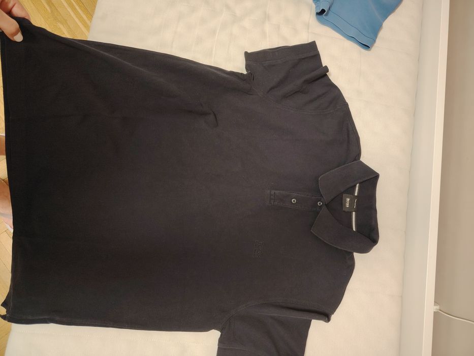 Оригинални тениски Hugo Boss, Ххл, Хххл синя и черна