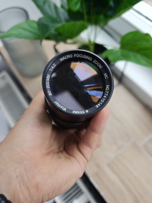 Vivitar 80-200mm f/4 MC Macro Focusing Zoom – Nikon AI-S – Capace originale