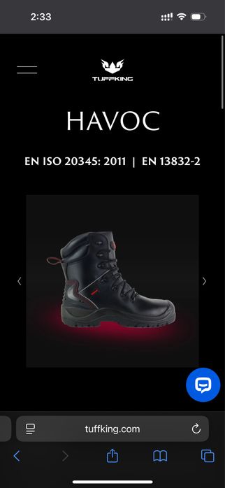 Tuffking Havoc спецобувь