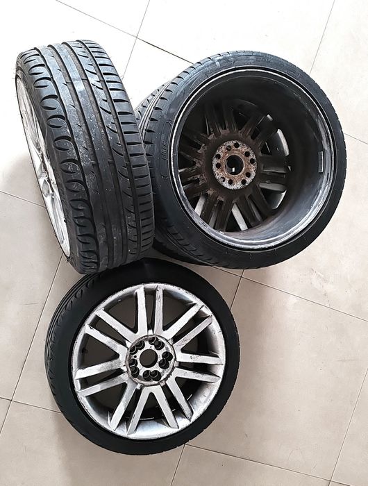Set 4 jante aliaj R17 + anvelope 205/40 ZR17 XL