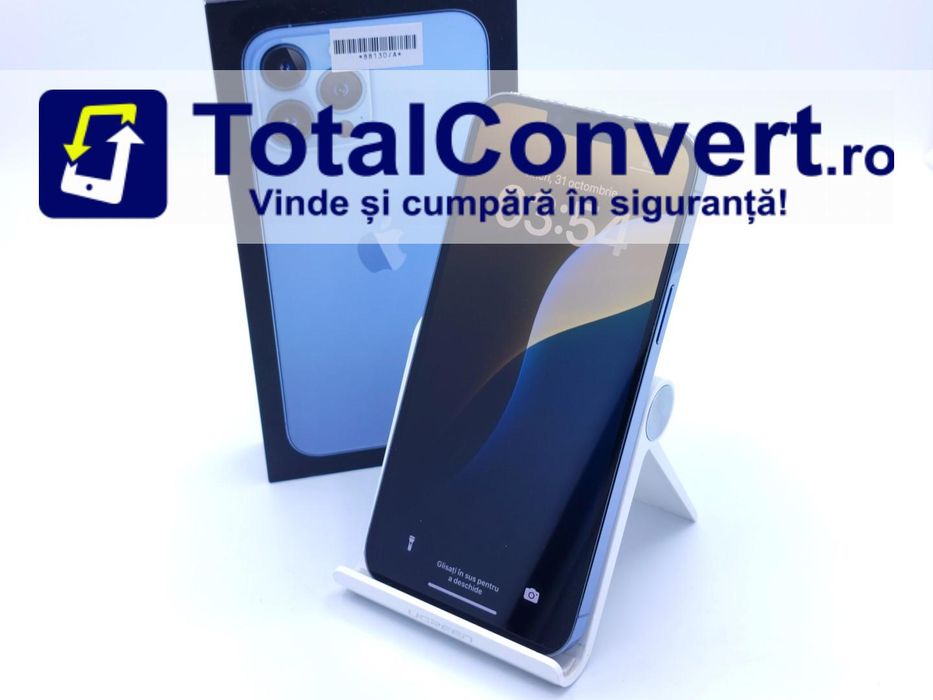 Apple iPhone 13 Pro Max 128GB Sierra Blue, Garantie 24 luni | #D88130