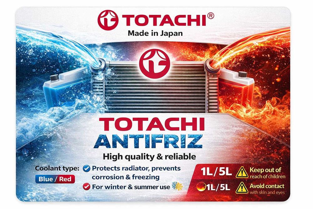 Totachi антифриз 5КГ Япония - antifriz- antifreeze