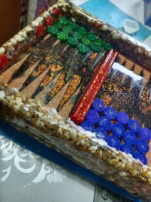 Шахматы, шашки, нарды, три в одном