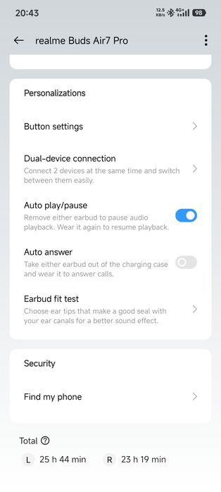 Realme buds air 7 pro