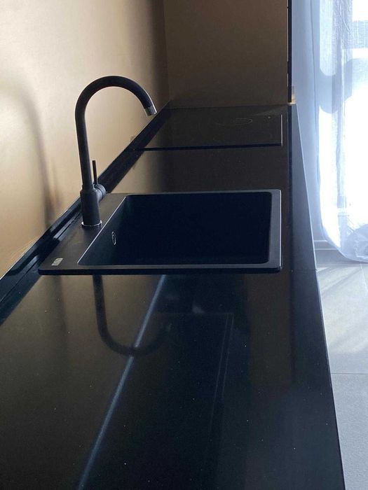 Blat quartz compzit negru