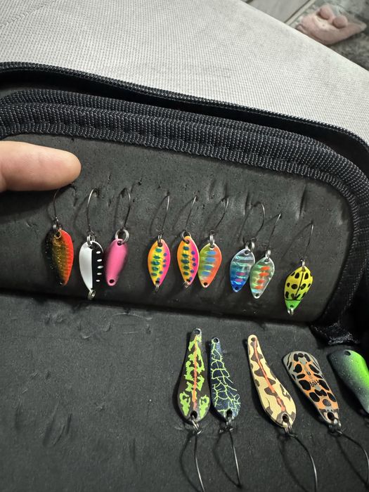 Комплект клатушки 1-3.6 г – 47 бр + калъф Abu Garcia