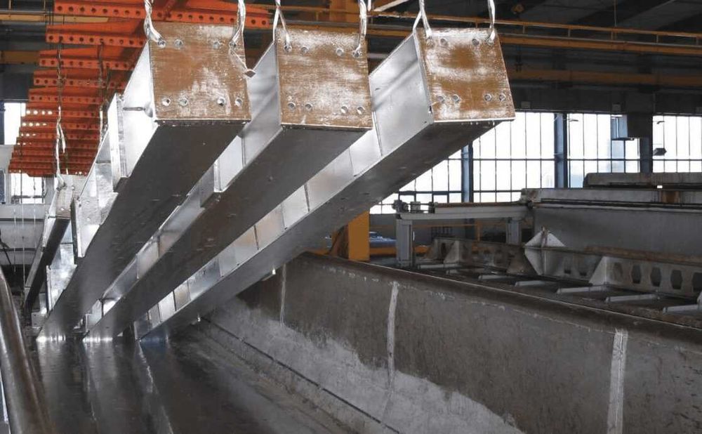 Услуга горячего цинкования