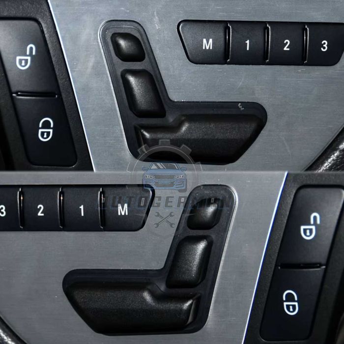 Бутон за седалката Mercedes - Benz нови копчета за регулиране на салон електрическа седалка управление седалки интериор панел аксесоар резервна част
