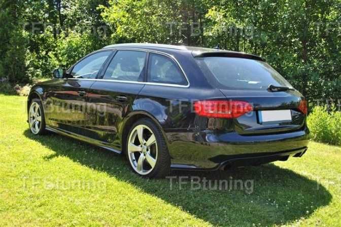 Difuzor bara spate Audi A4 B8 2008-2011 SLINE S LINE S-LINE S4 ver5