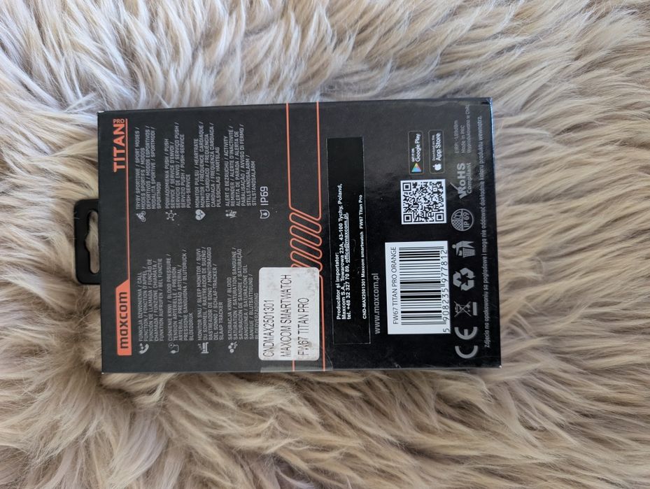 Smartwatch Maxcom Titan Pro Nou, Sigilat