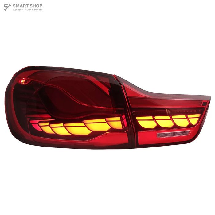 Stopuri OLED BMW Seria 4 F32 F33 F36 M4 F82 F83 (2013-03.2019) Rosu Cl