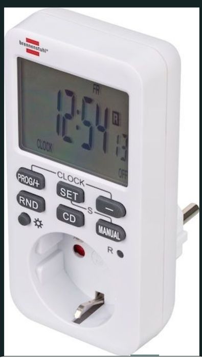 Priza inteligenta, Brennenstuhl, IP20, 230V, 16 A, Alb